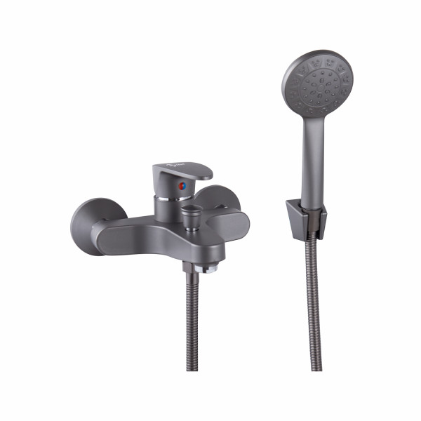 Смеситель для ванны PLstart PL3205-17, графит. Фото 1