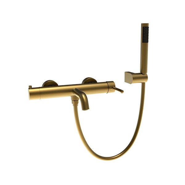 Смеситель для ванны Raiber RPG-003, золото. Фото 1