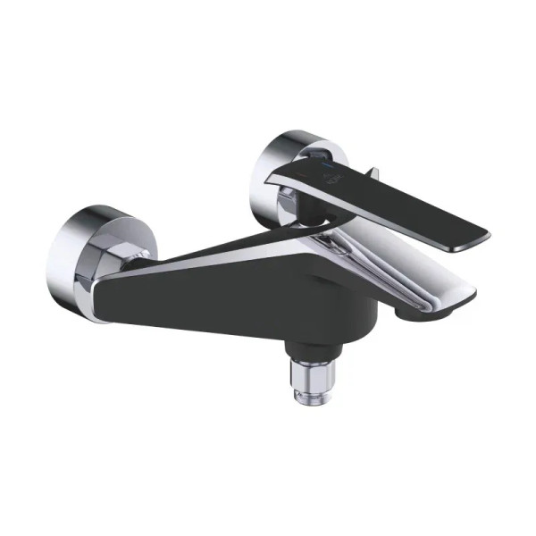 Смеситель для ванны Rose R1302H, черный. Фото 1