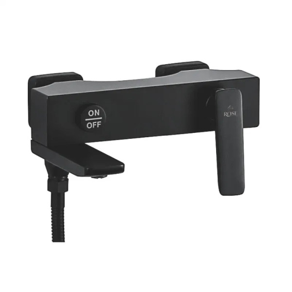 Смеситель для ванны Rose R2702H, черный. Фото 1