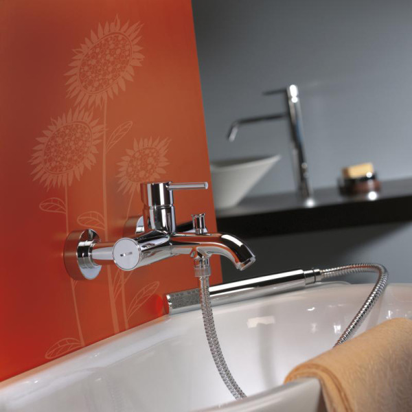 Смеситель для ванны с душем Webert Elio EL850102015. Фото 2