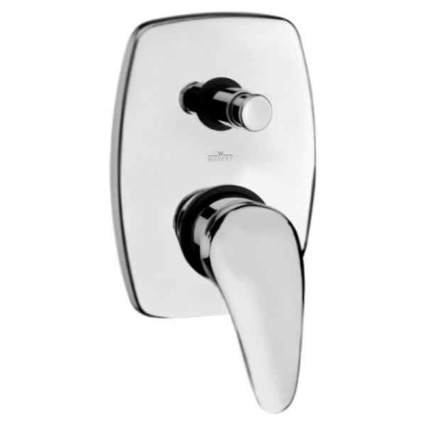 Смеситель для ванны с душем Webert Sax SX860101015. Фото 1