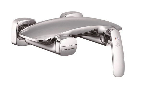 Смеситель для ванны с каскадным изливом Rose R1102, хром. Фото 1