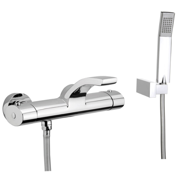 Смеситель для ванны с термостатом Webert Wolo WO980201015, хром. Фото 1