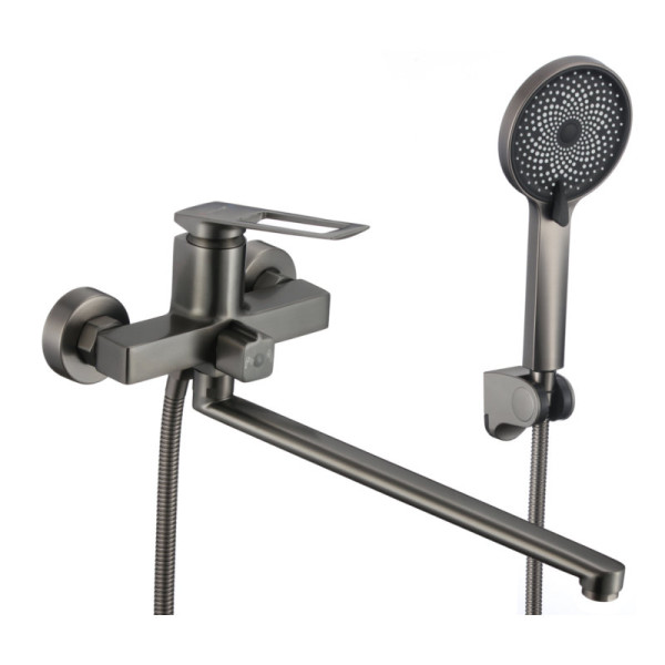 Смеситель для ванны Savol S-009024Q, графит. Фото 1