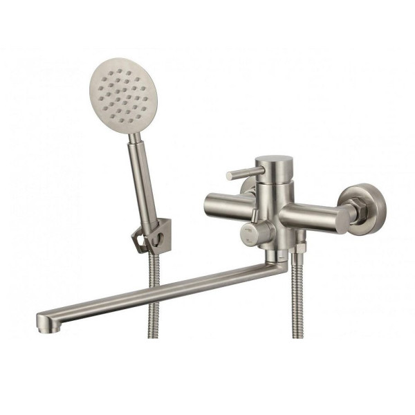 Смеситель для ванны Savol S-SUS4002, сатин. Фото 1