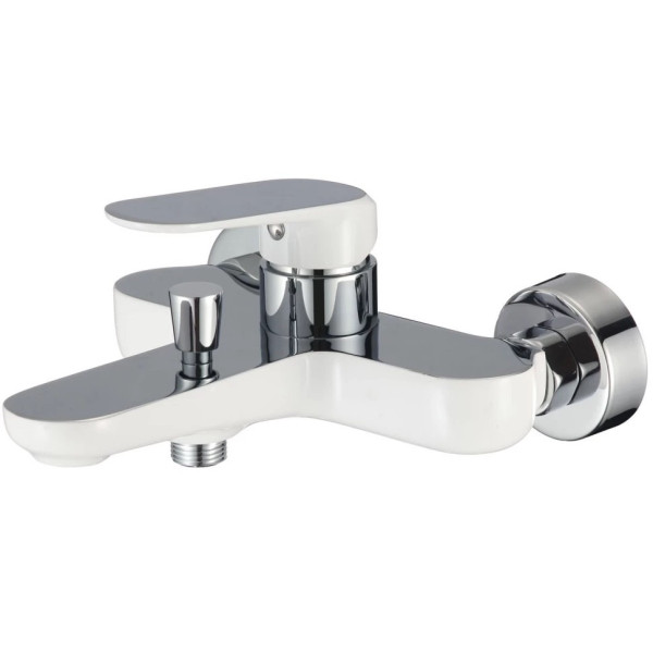 Смеситель для ванны Savol SK-H6101, хром/белый. Фото 1