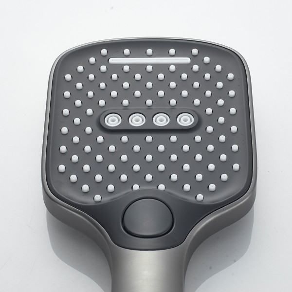 Смеситель для ванны Shevanik S4002T, оружейная сталь. Фото 5