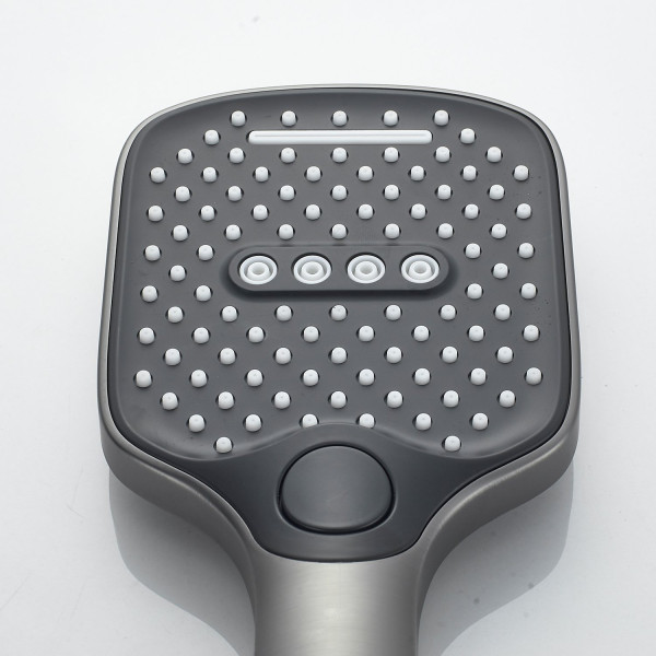 Смеситель для ванны Shevanik S4102T, оружейная сталь. Фото 5