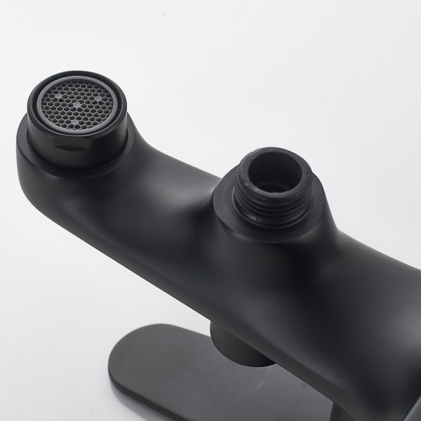 Смеситель для ванны Shevanik S6202H, черный. Фото 5