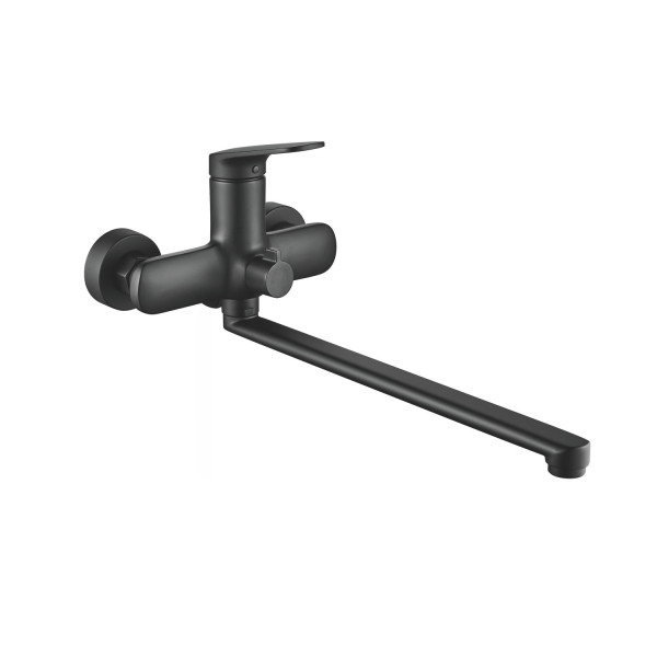 Смеситель для ванны Shevanik S8522H, черный. Фото 1