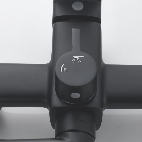 Смеситель для ванны Shevanik S9922H, черный. Фото 5