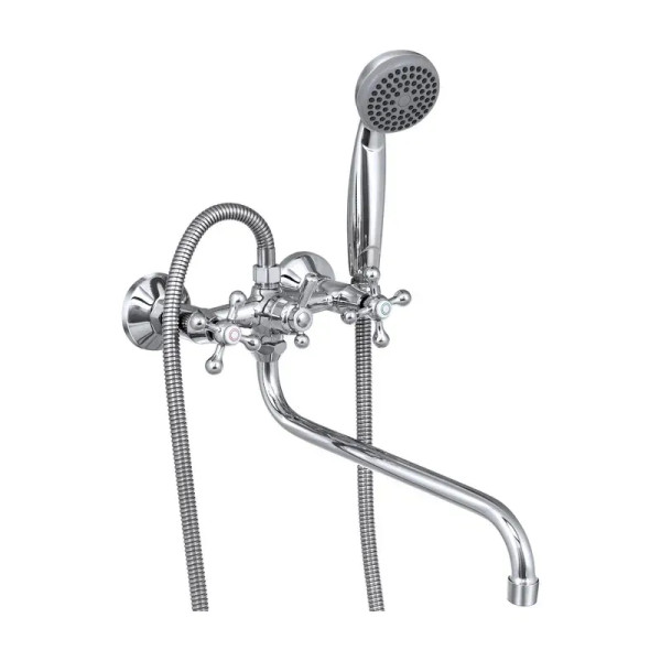 Смеситель для ванны Славен СЛ-ДВ-А31, хром. Фото 1