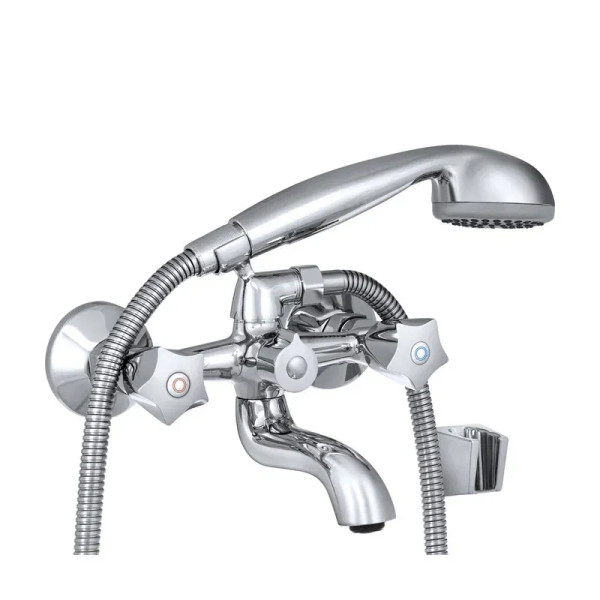 Смеситель для ванны Славен СЛ-ДВ-Е30, хром. Фото 1