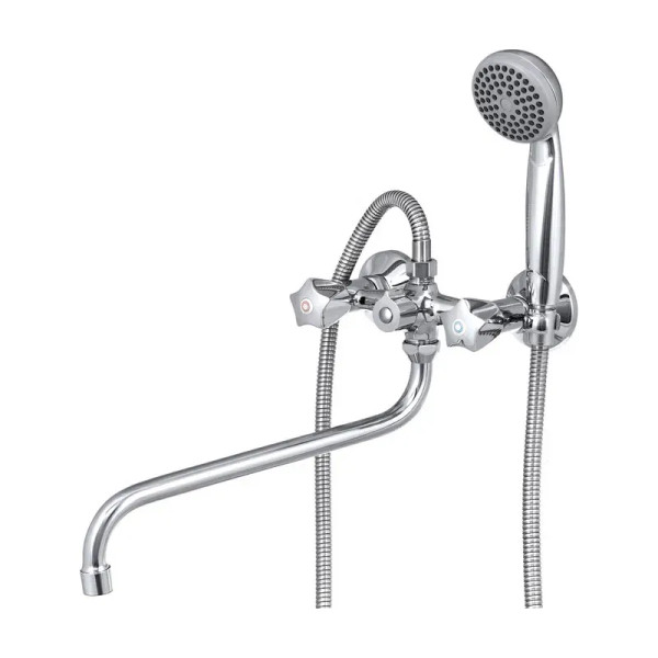 Смеситель для ванны Славен СЛ-ДВ-Е31, хром. Фото 3