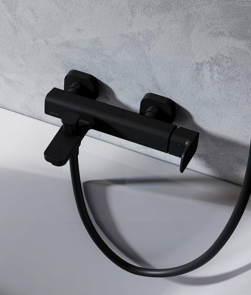 Смеситель для ванны TD F 022.20/150 черный. Фото 2