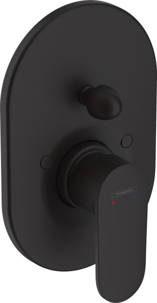 Смеситель для ванны Vernis Blend, однорычажный, ВМ, матовый черный (71449670). Фото 1