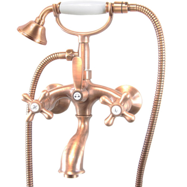 Смеситель для ванны Webert Armony AM720201060, медь. Фото 1