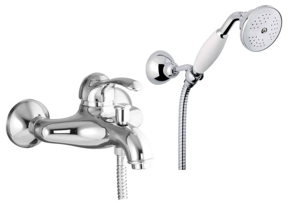 Смеситель для ванны Webert Aurora AU850101015, хром. Фото 1