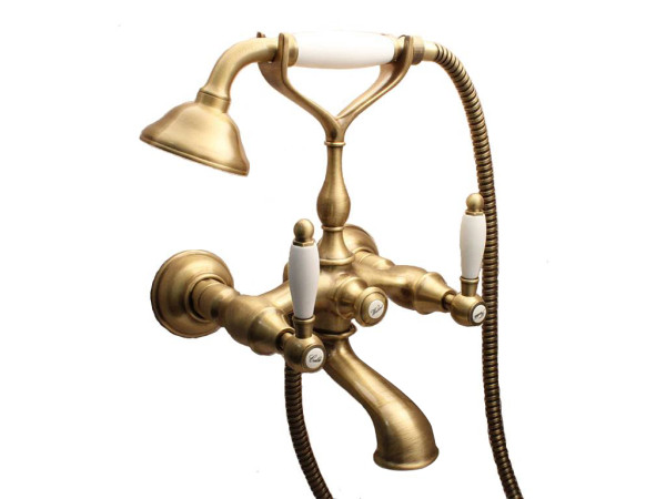Смеситель для ванны Webert Dorian DO720201065, бронза. Фото 1