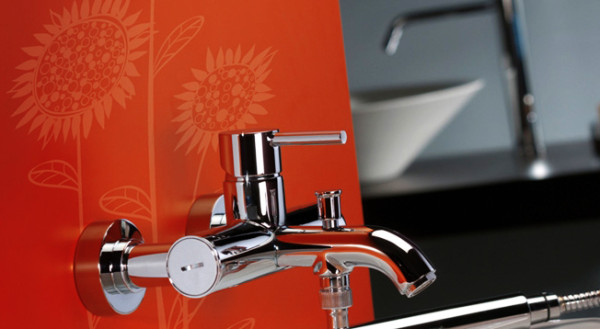 Смеситель для ванны Webert Elio EL850101015, хром. Фото 4