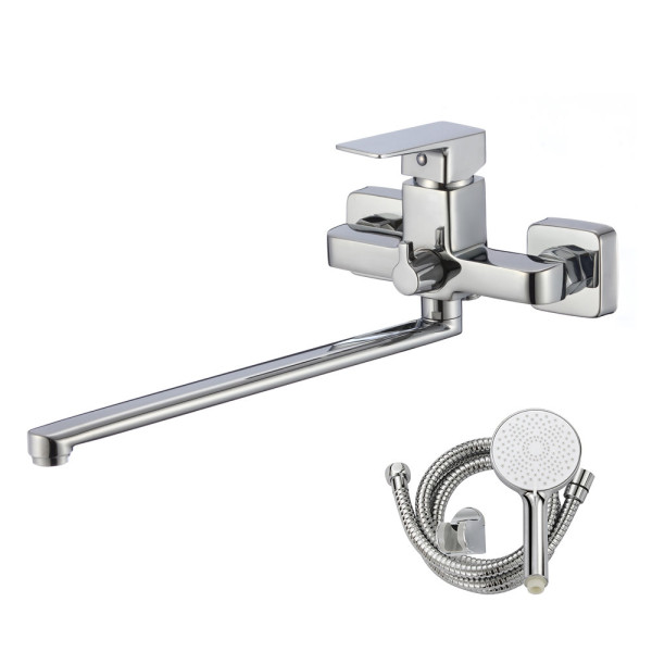 Смеситель для ванны WesnaArt NARCIS NAR06-320-25221, хром. Фото 1