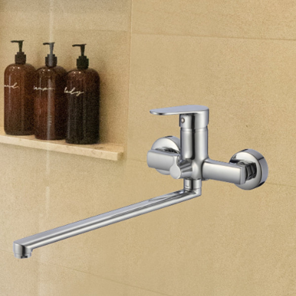 Смеситель для ванны WesnaArt NATUR NAT07-320, хром. Фото 3