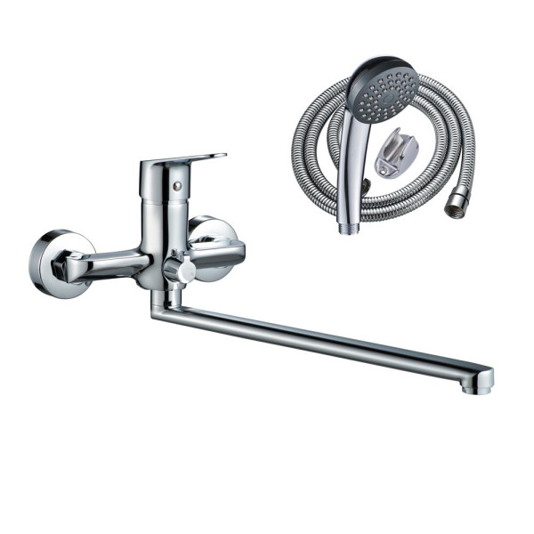 Смеситель для ванны WesnaArt NOVA NOV03-320, хром. Фото 1