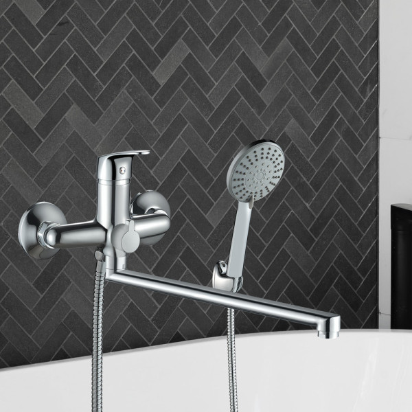 Смеситель для ванны WesnaArt OCEAN OCE12-320, хром. Фото 3