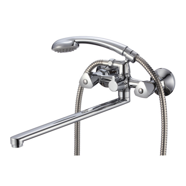 Смеситель для ванны WesnaArt TEPLO TEP04-320, хром. Фото 1