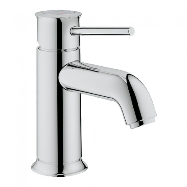 Смеситель GROHE BauClassic (арт.23162000) для умывальника,глад.корп.,карт 28 мм. Фото 1