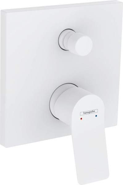 Смеситель Hansgrohe Vivenis для ванны с душем, матовый белый (75415700). Фото 1