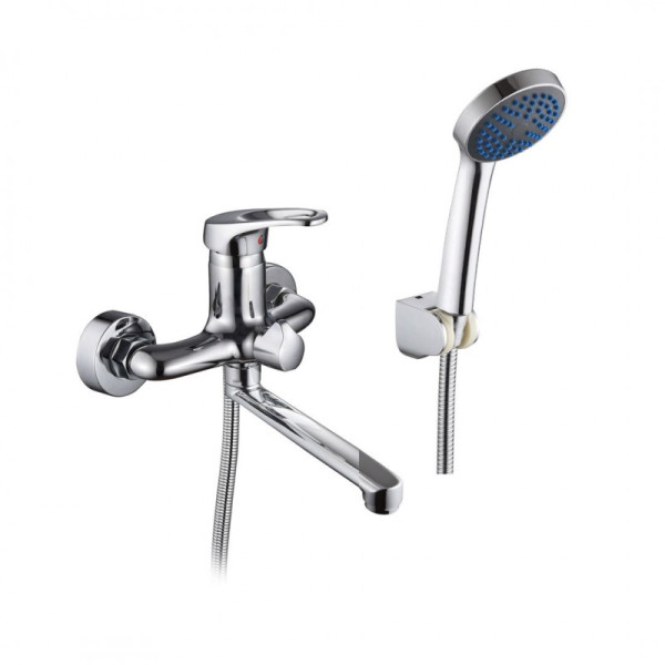 Смеситель КС (20135201) для ванны, d35, плоск.излив 150мм. Фото 1