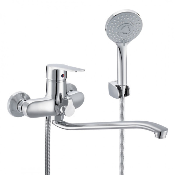 Смеситель КС СПОТ (102247) для ванны, d40 плоск. излив 300мм. Фото 1