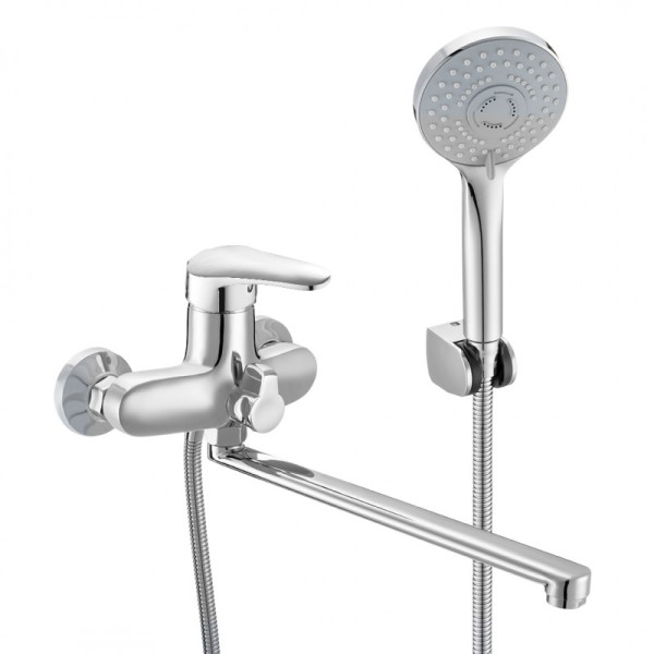 Смеситель КС СПОТ (102257) для ванны, d40 плоск. излив 300мм. Фото 1