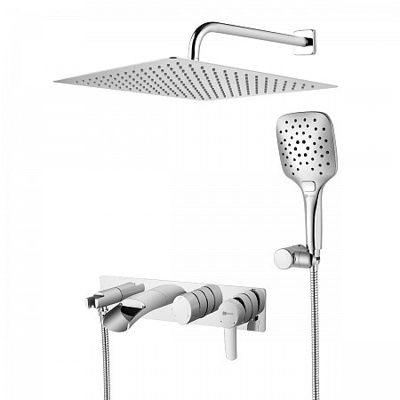 Смеситель Lemark Atlantiss LM3225C для ванны и душа встраиваемый. Фото 1