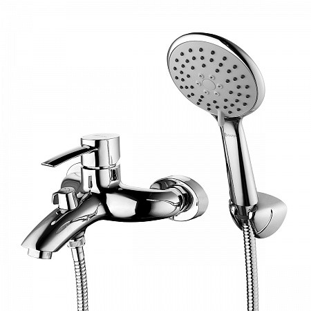 Смеситель Lemark Atlantiss LM3254C для ванны с коротким изливом, хром. Фото 1