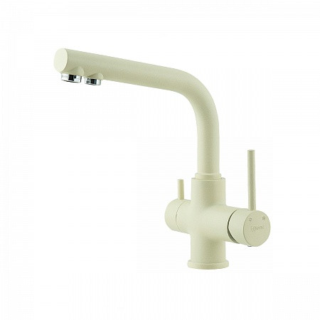 Смеситель Lemark Comfort LM3061PSH для кухни с подключением к фильтру питьевой воды, шампань. Фото 1