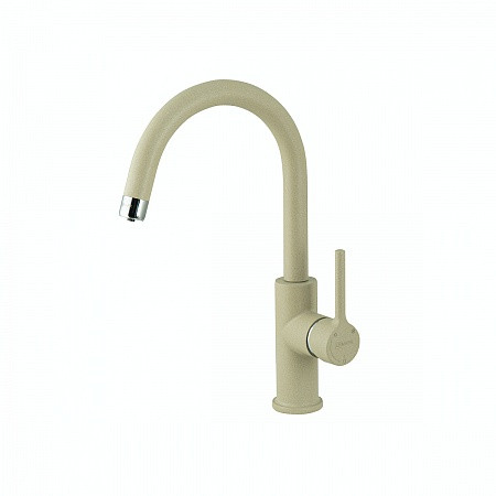 Смеситель Lemark Comfort LM3073PBG для кухни с подключением к фильтру питьевой воды, бежевый. Фото 1