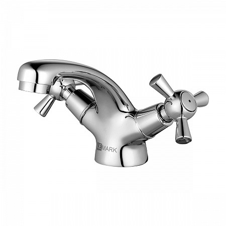 Смеситель Lemark Contour LM7406C для умывальника монолитный, хром. Фото 1