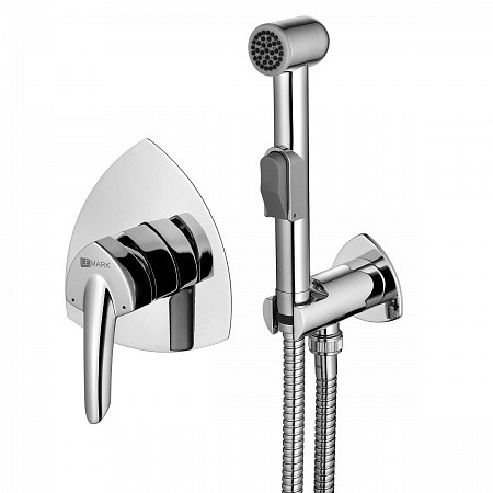 Смеситель Lemark Mars LM3519C с гигиеническим душем встраиваемый, хром. Фото 1