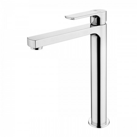 Смеситель Lemark Plus Grace LM1509C для умывальника высокий, монолитный. Фото 1