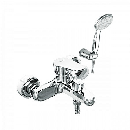 Смеситель Lemark Point LM0314C для ванны, с коротким изливом, хром. Фото 1