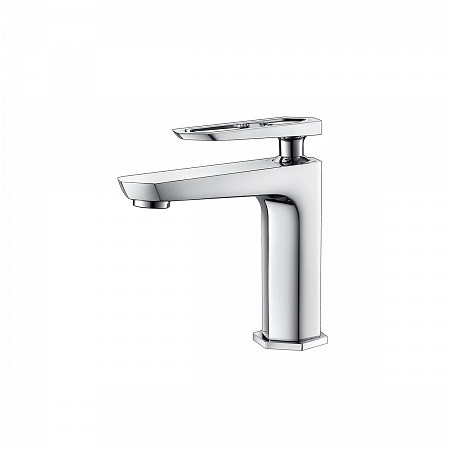 Смеситель Lemark Prizma LM3906C для умывальника с монолитным изливом, хром. Фото 1