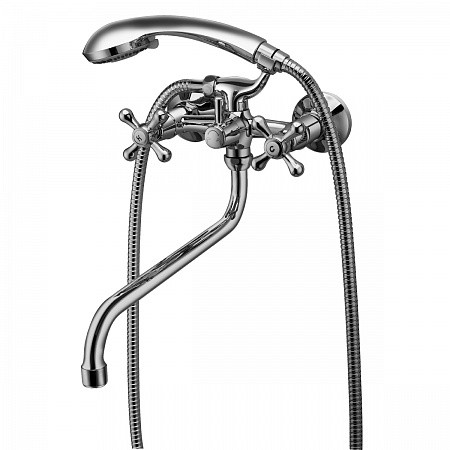 Смеситель Lemark Promotion LM6041C универсальный с круглым поворотным изливом 300 мм. Фото 1