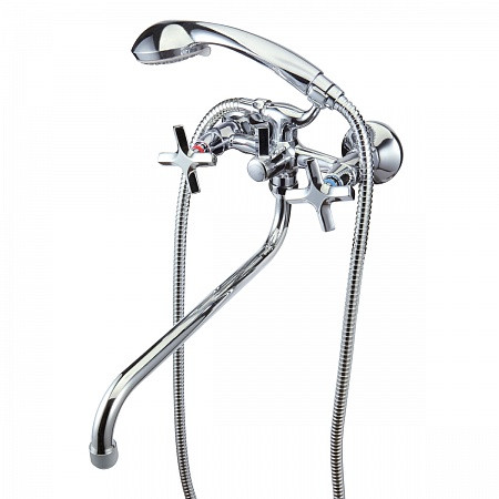 Смеситель Lemark Promotion LM6051C универсальный с круглым поворотным изливом 300мм. Фото 1