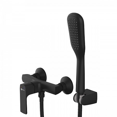 Смеситель Lemark Ursus LM7203BL для душа, черный. Фото 1