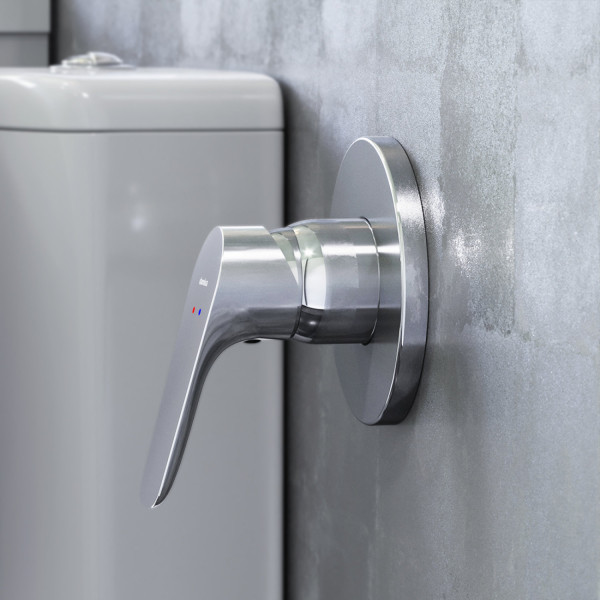 Смеситель монтируемый в стену. Фото 2