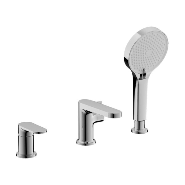 Смеситель на борт ванны BELZ B66713, хром. Фото 1