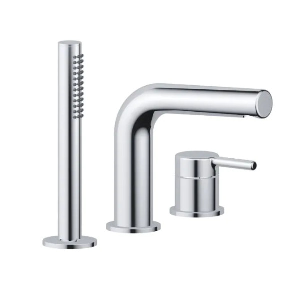 Смеситель на борт ванны EXCELLENT Pi AREX.1234CR (хром). Фото 1